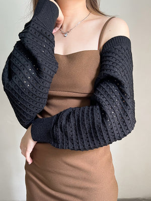 VERON CARDI IN BLACK