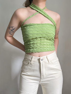 ANNA TOP IN SAGE