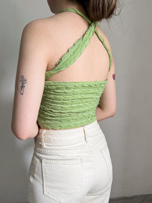 ANNA TOP IN SAGE