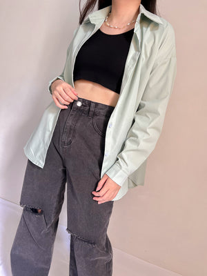 SADIE SHIRT IN MINT