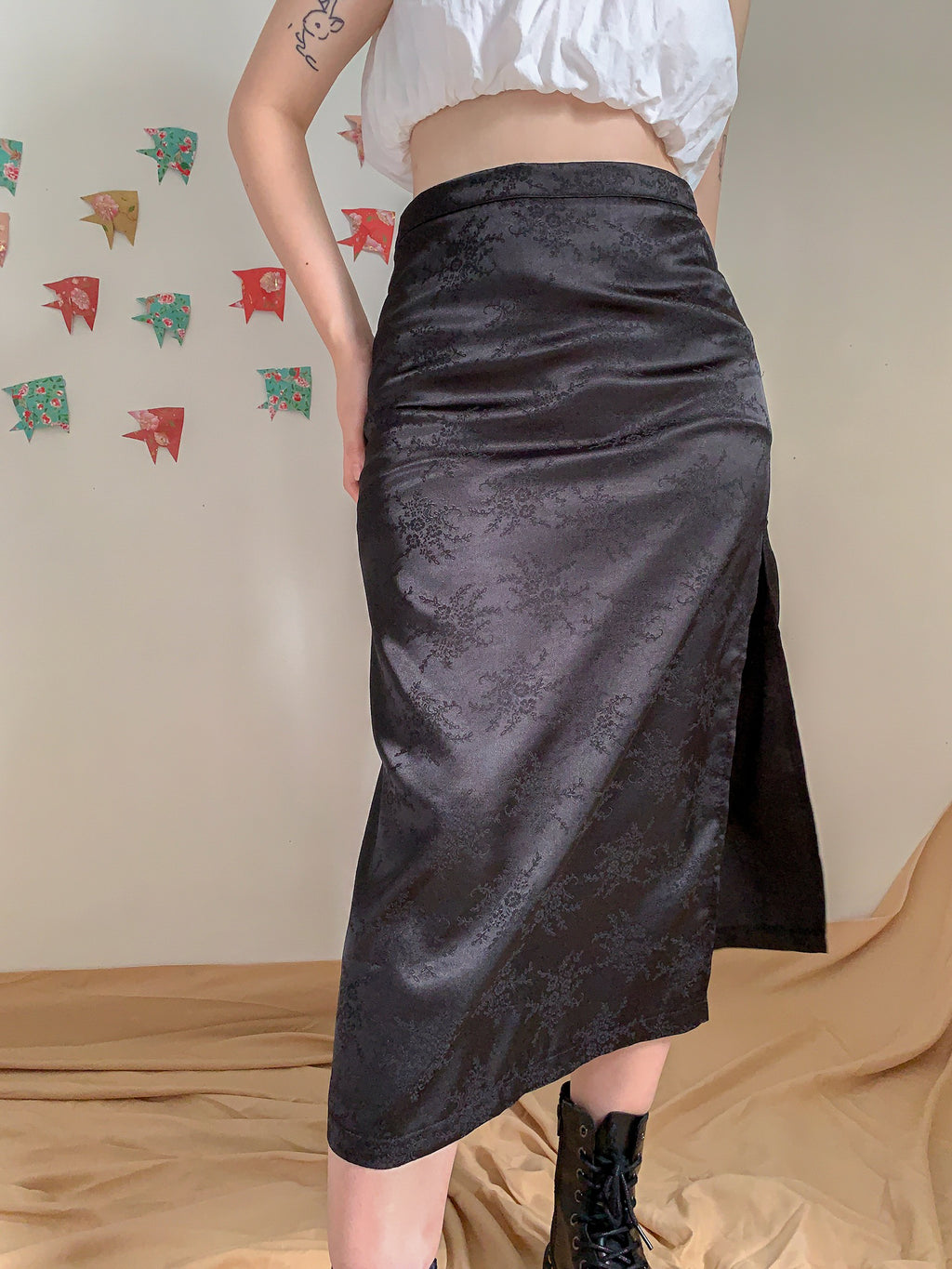 WU MIDI SKIRT