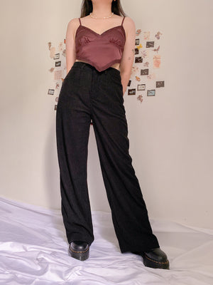 EDEN CORDUROY PANTS IN BLACK