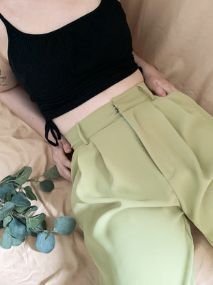 ESTELLE PANTS IN GREEN APPLE