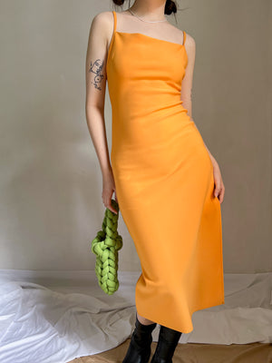 LAVON MIDI DRESS IN HUAT ORANGE