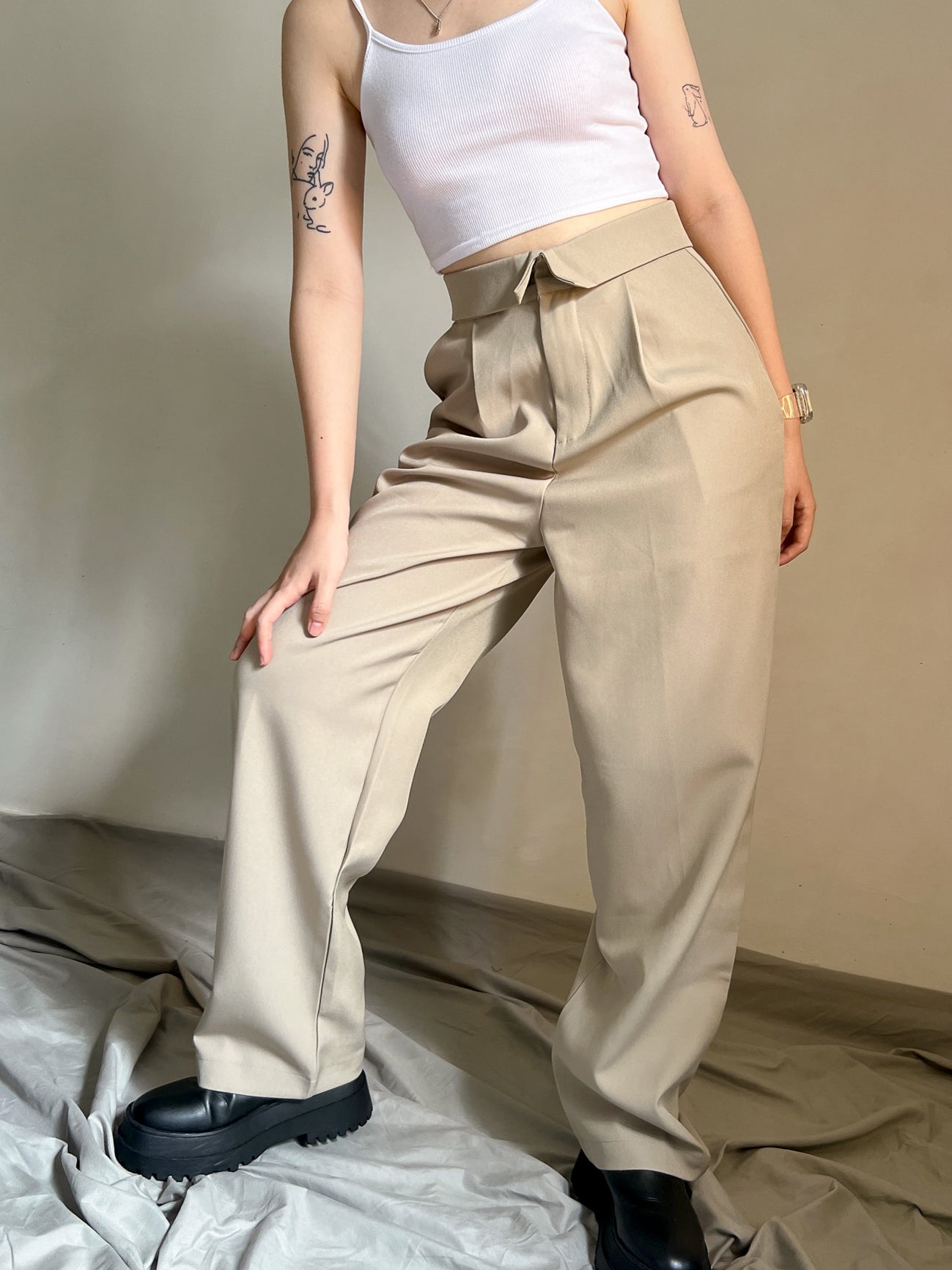 JENN PANTS IN KHAKI